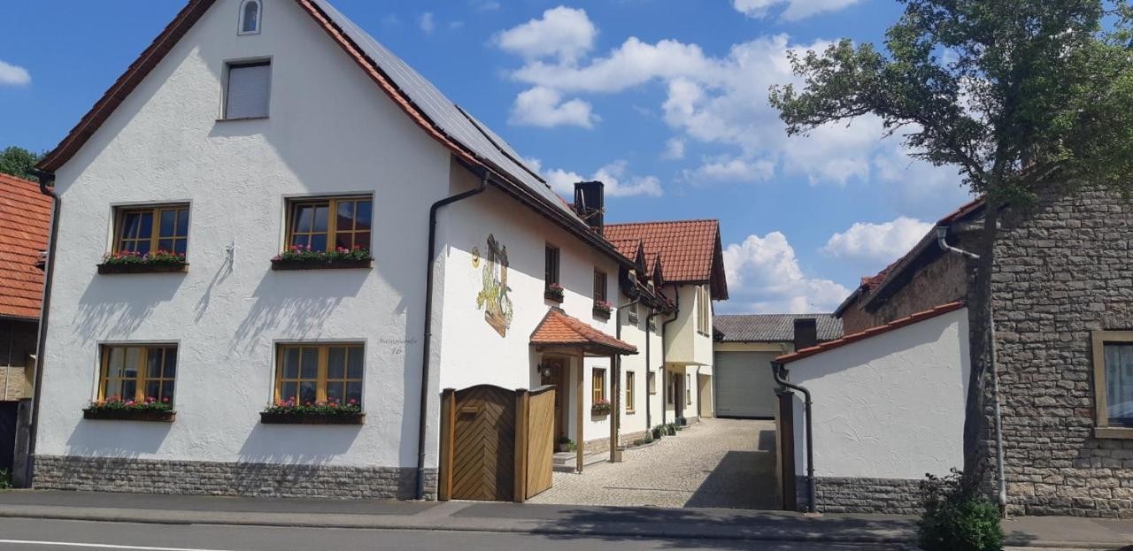 Ferienwohnung Rosenberger Kolitzheim 外观 照片